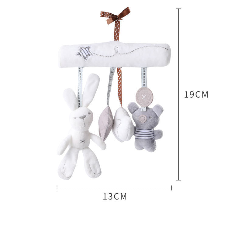 Plush Musical Stroller Toy