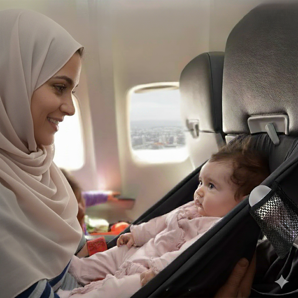 Portable Baby Airplane Bed