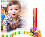 Automatic Domino Laying Train Toy
