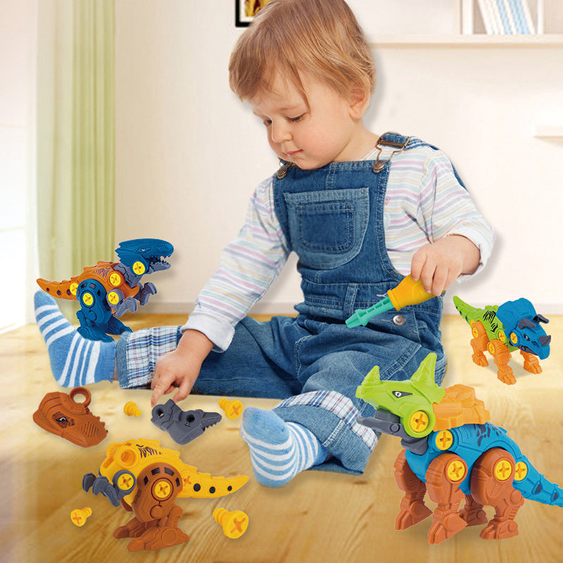 DIY Assembling Dinosaur Toy Set