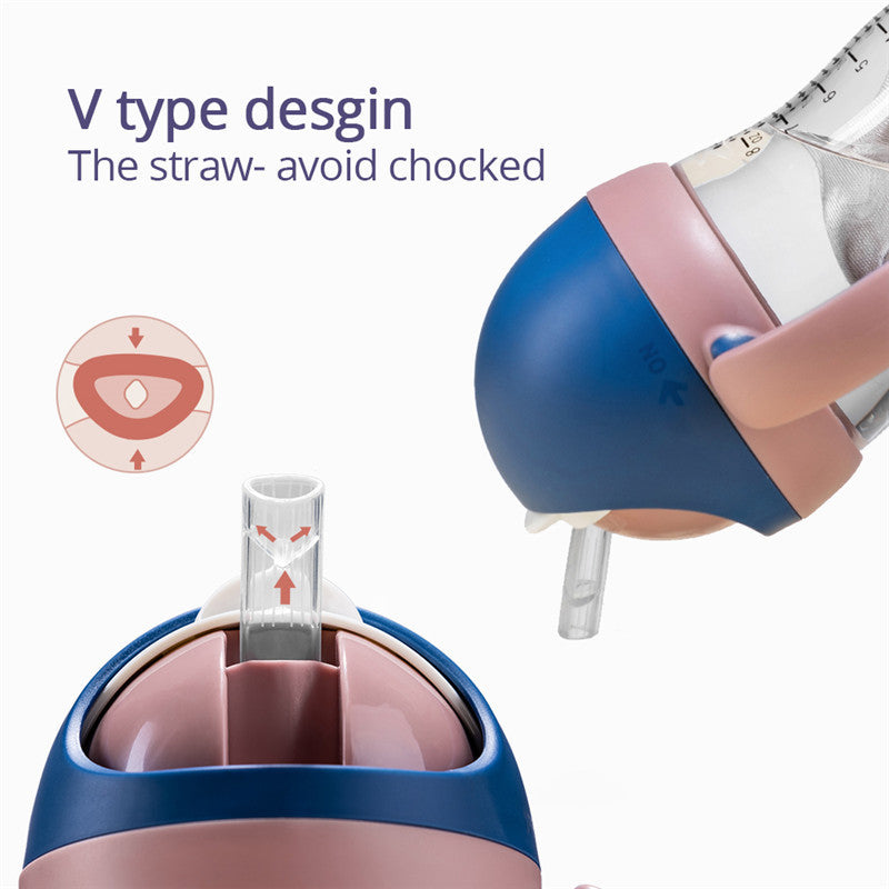 Gravity Ball Straw Cup for Babies