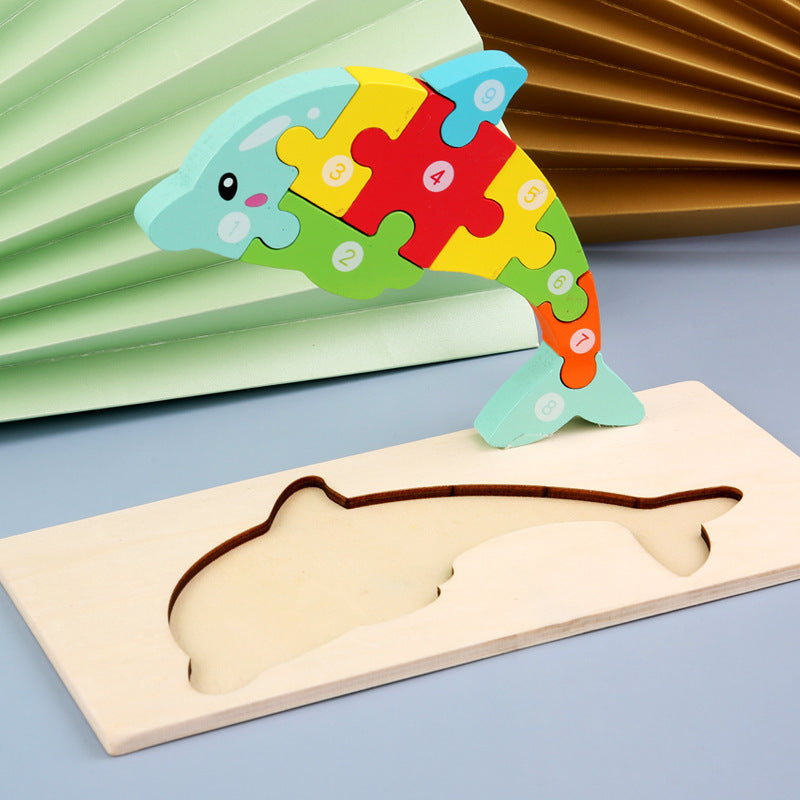 Children's Cartoon Animal Puzzle