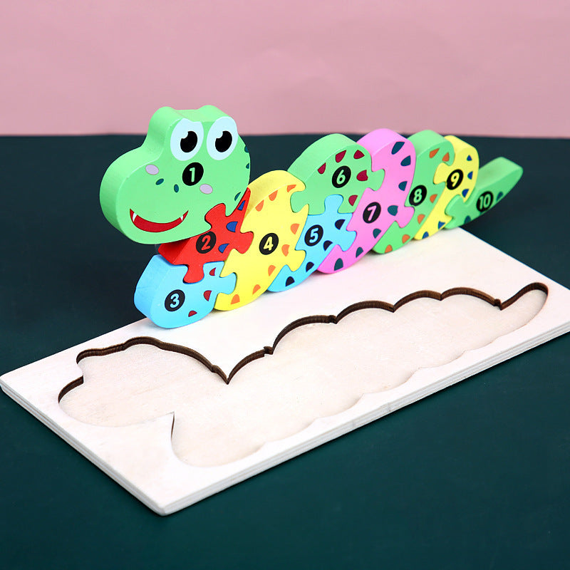 Children's Cartoon Animal Puzzle