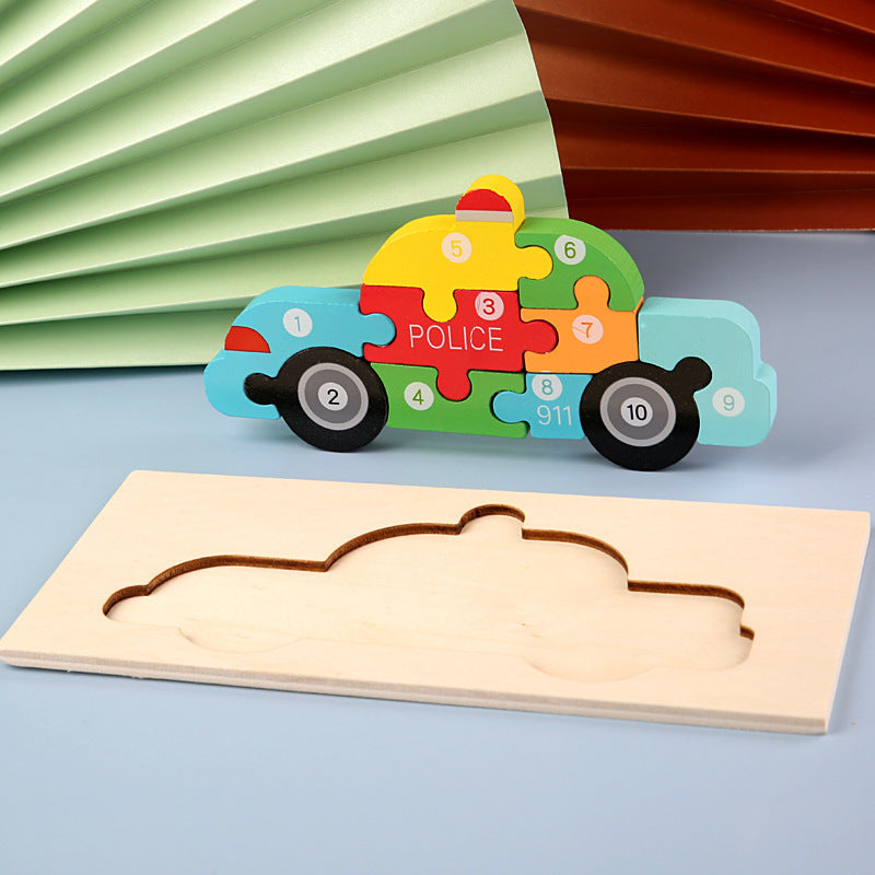 Children's Cartoon Animal Puzzle