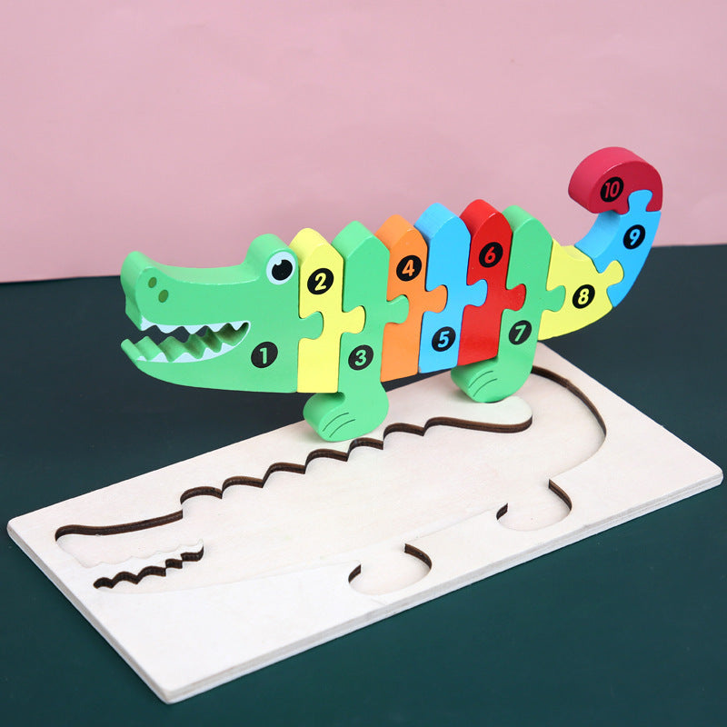 Children's Cartoon Animal Puzzle