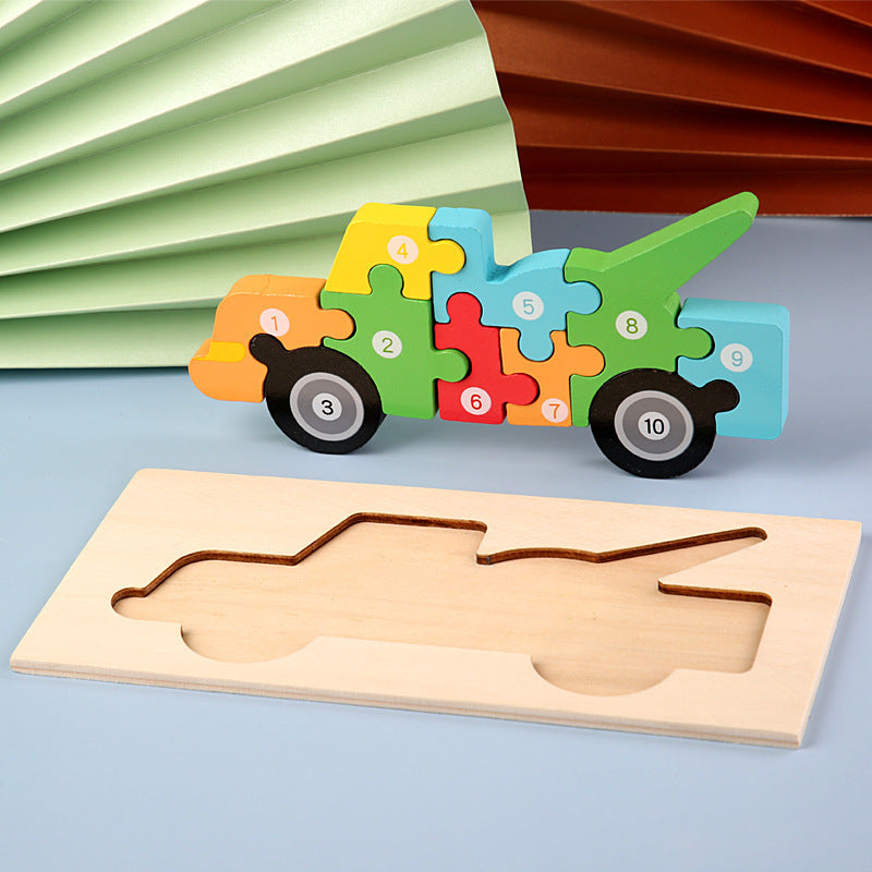 Children's Cartoon Animal Puzzle