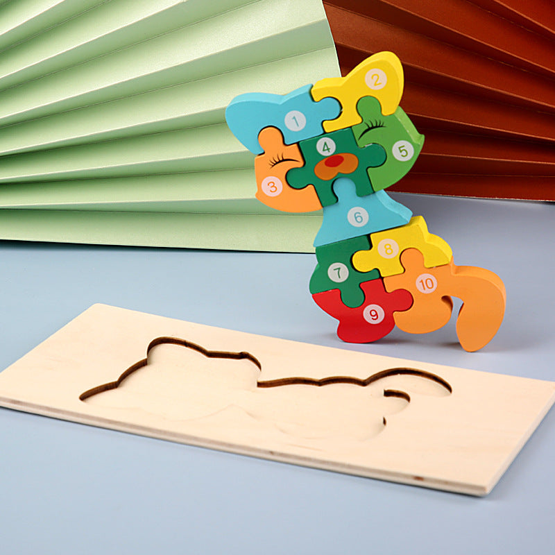 Children's Cartoon Animal Puzzle