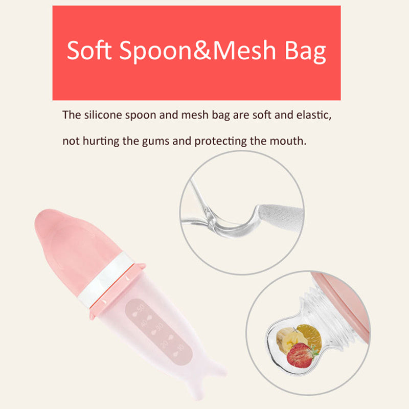Soft-Spoon Baby Food Dispenser & Teether