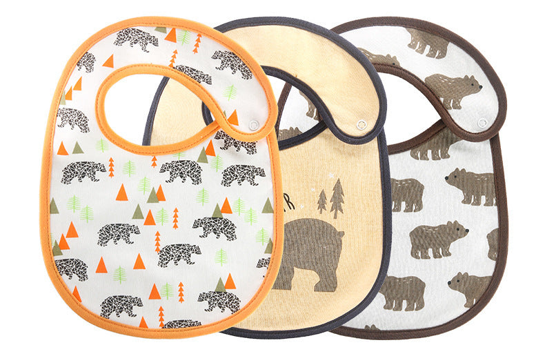 Baby Natural Cotton Bibs