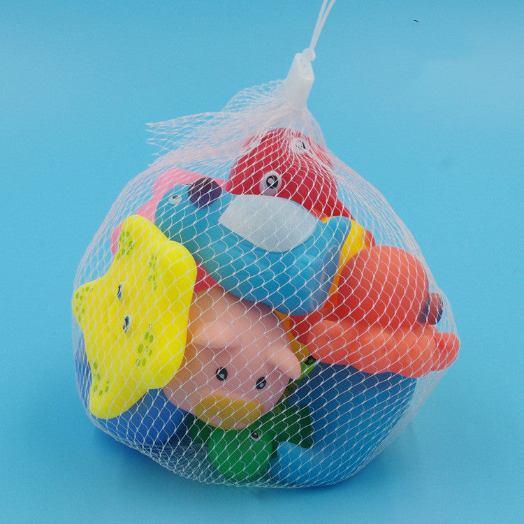 Assorted Squeeze & Float Bath Animals (13-Piece Set)