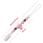 Baby Pacifier Chain Clip Teether Toys
