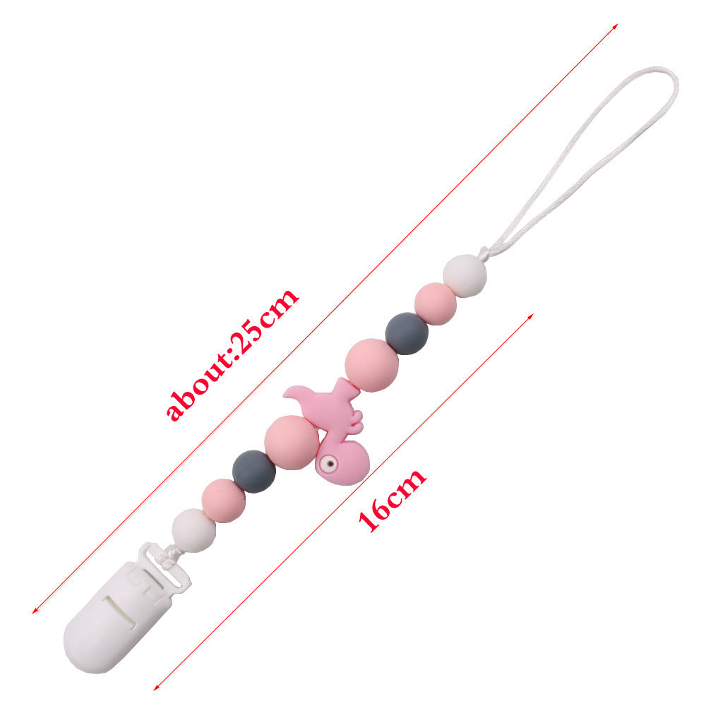 Baby Pacifier Chain Clip Teether Toys