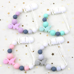 Baby Pacifier Chain Clip Teether Toys