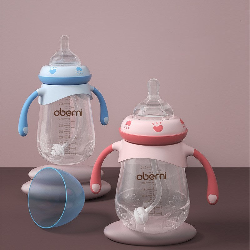 Anti-Fall Caliber & Anti-Colic Baby Bottle