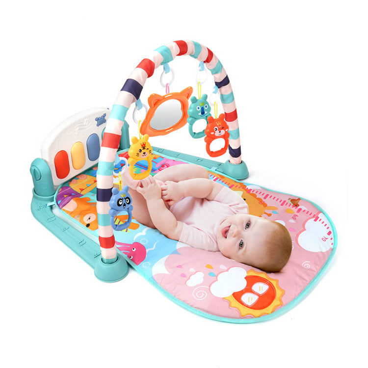 Baby Activity Gym with Pedal Piano, Lights & Music