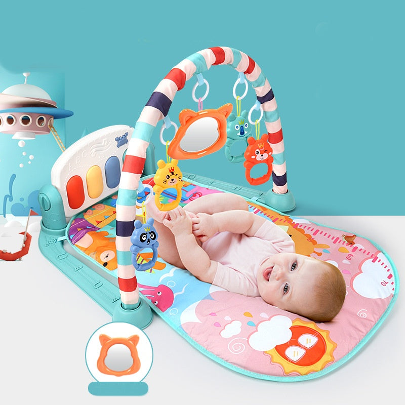 Baby Activity Gym with Pedal Piano, Lights & Music