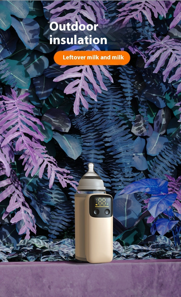Wireless Portable Milk Warmer - Fast Charging