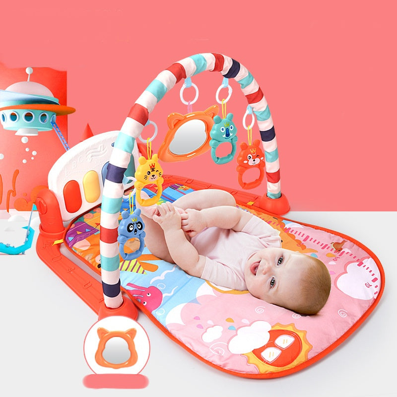 Baby Activity Gym with Pedal Piano, Lights & Music