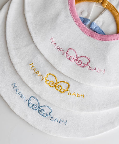 3-Pack Pure Cotton Baby Bibs