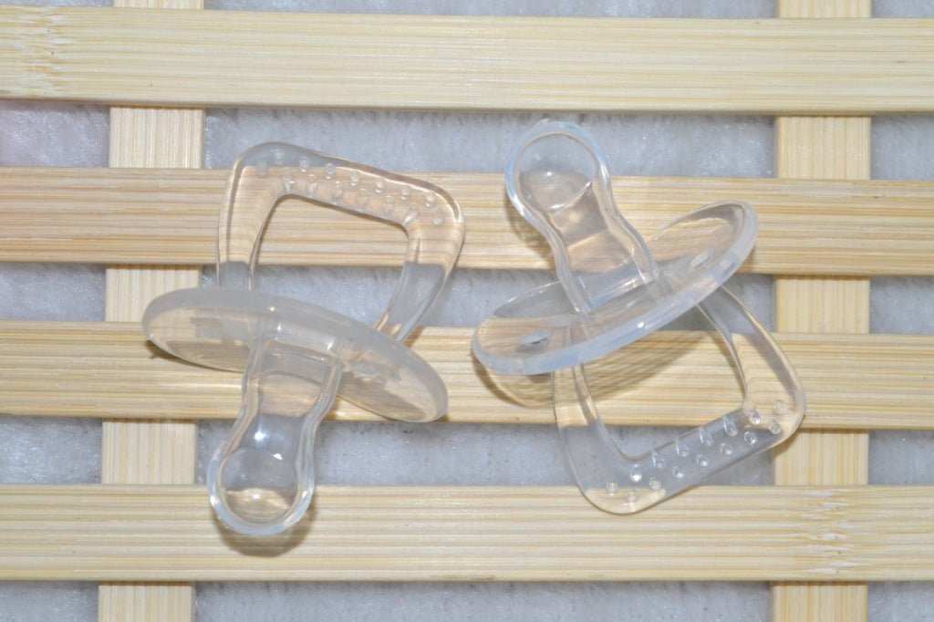 Silicone Soothing Transparent Pacifier