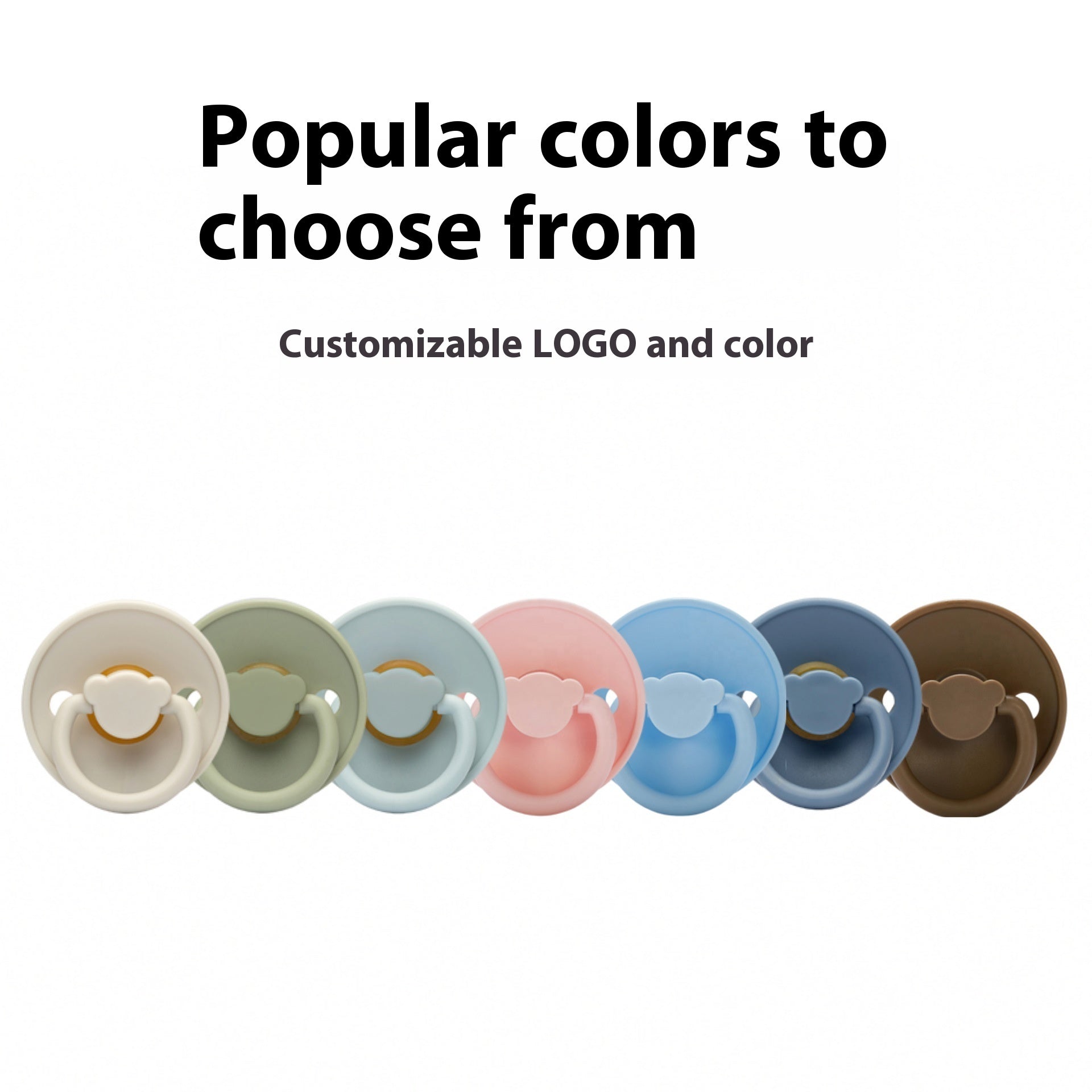 Baby Pacifier Super Soft Silicone Nippler