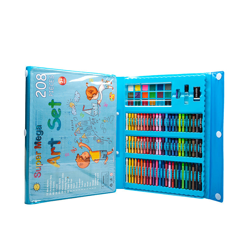 208pc children's watercolor pens