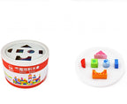 80-Piece Wooden Building Blocks