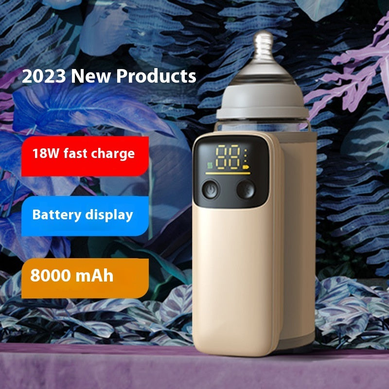 Wireless Portable Milk Warmer - Fast Charging