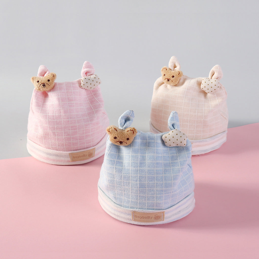 Cute Bear Ear Newborn Baby Hat