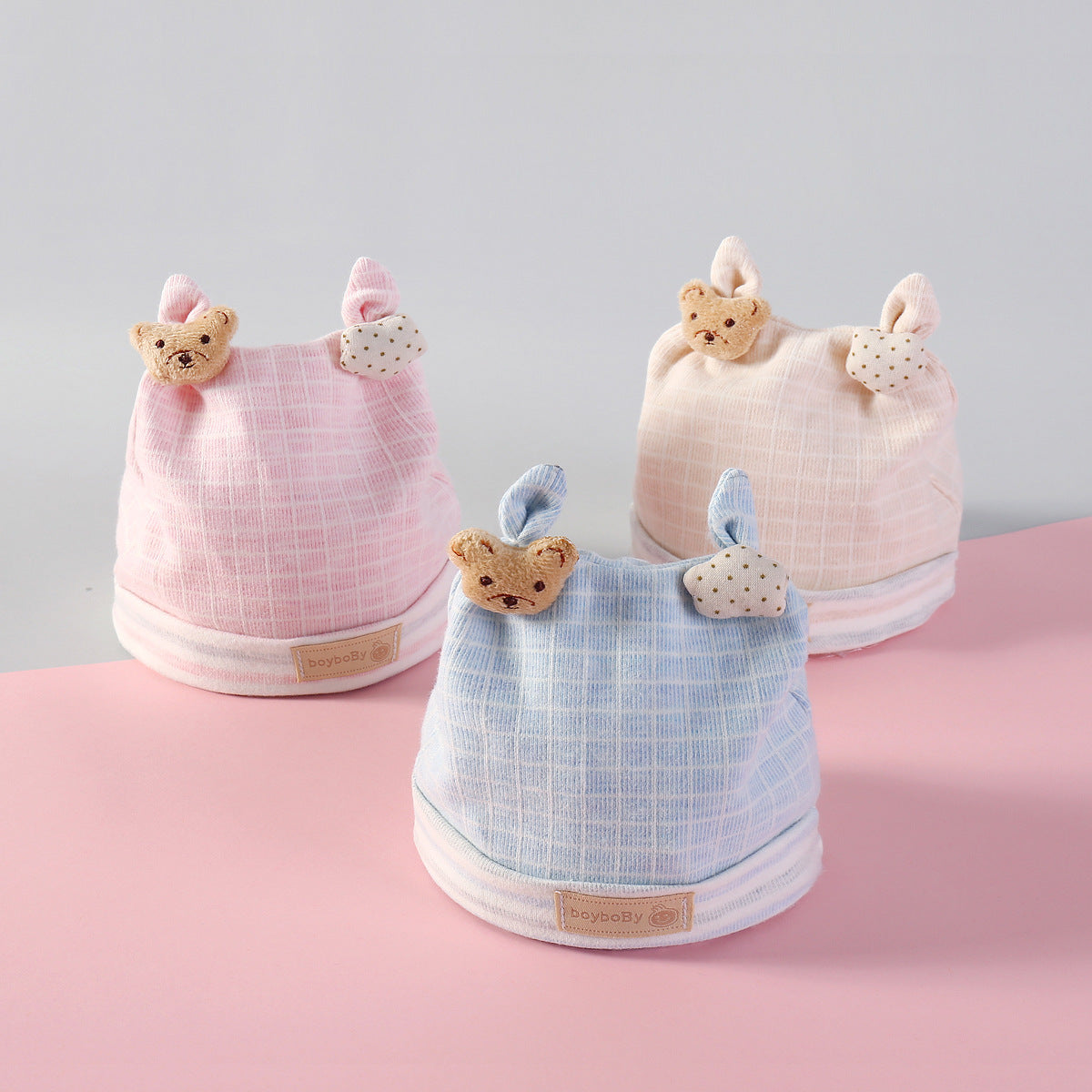 Cute Bear Ear Newborn Baby Hat