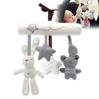 Plush Musical Stroller Toy