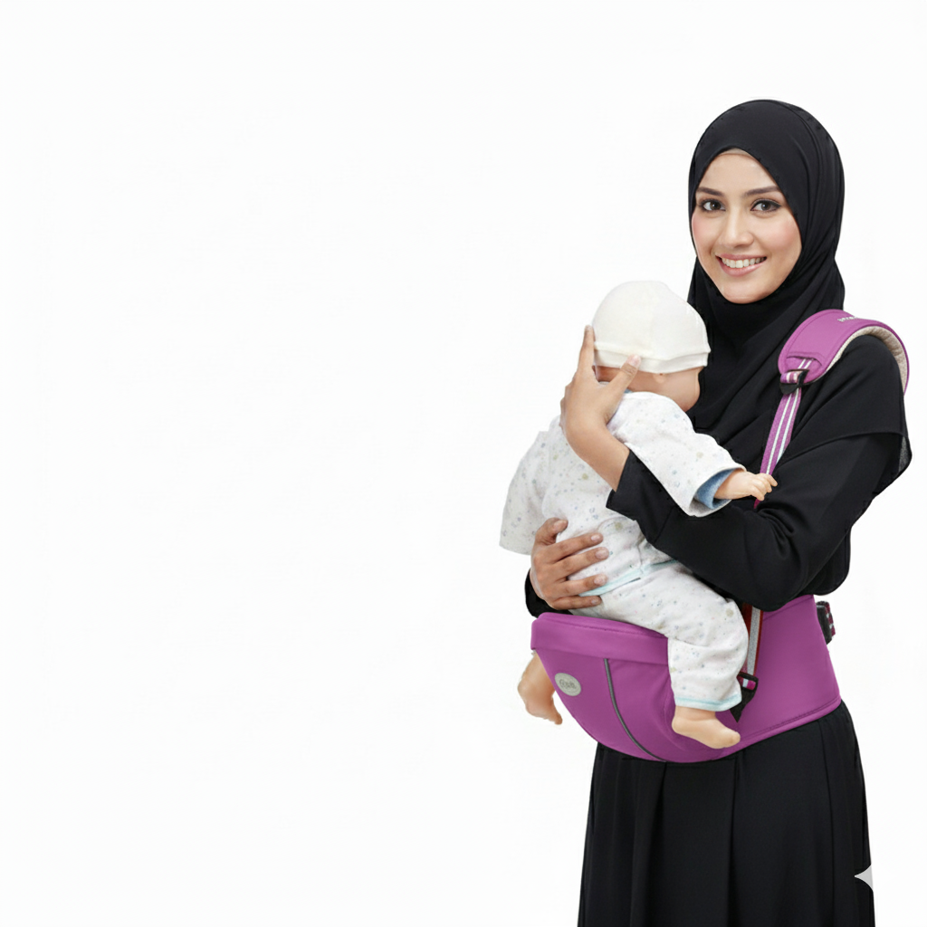 حاملة الطفل على الخصر والورك لحديثي الولادة