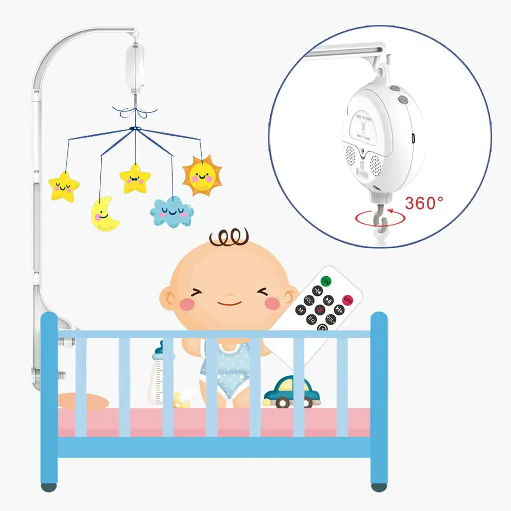 Baby Bed Musical Remote Hanger
