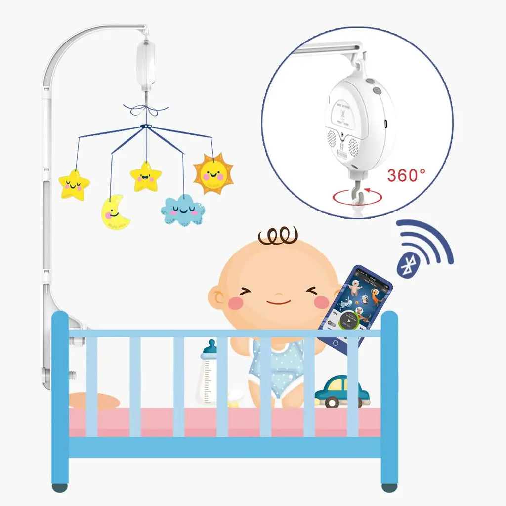 Baby Bed Musical Remote Hanger