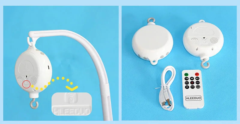 Baby Bed Musical Remote Hanger