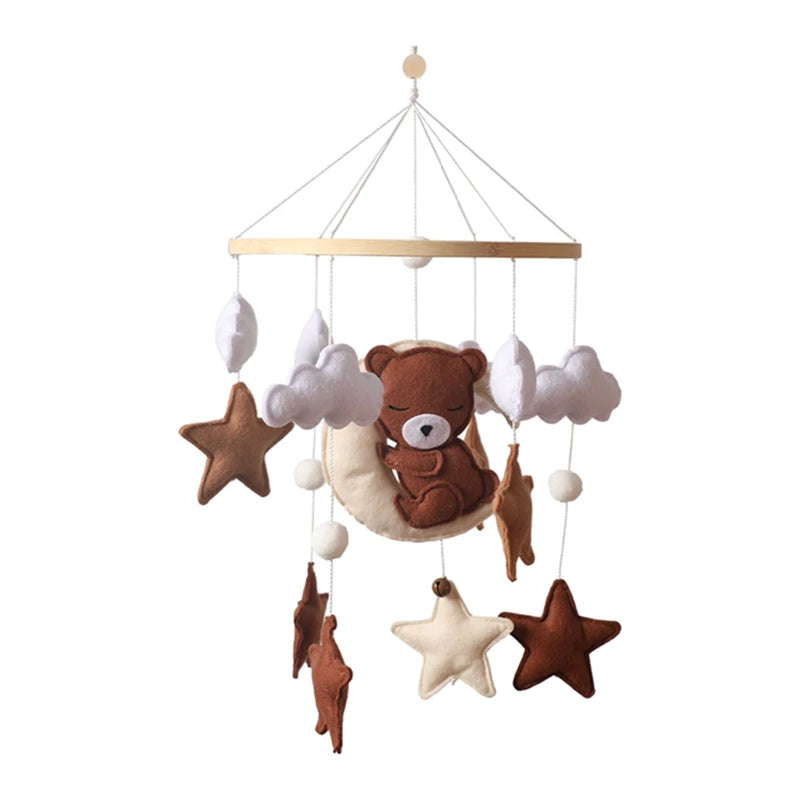 Wooden Soothing Hanging Bed Bell
