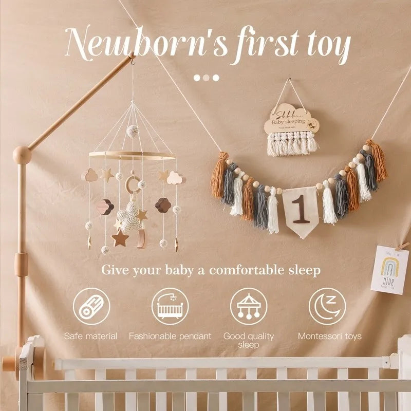 Wooden Baby Hanging Toys
