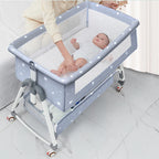 Multifunctional Baby Crib: Foldable and Adjustable