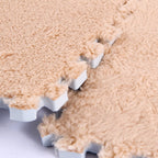Soft Plush Crawling Interlocking Foam Playmat