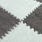 Soft Plush Crawling Interlocking Foam Playmat