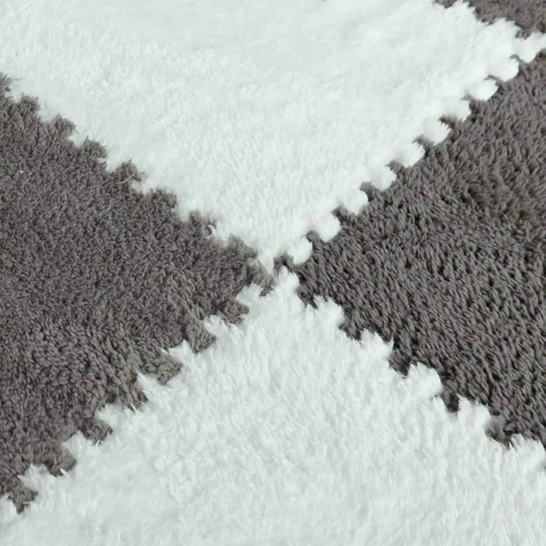 Soft Plush Crawling Interlocking Foam Playmat