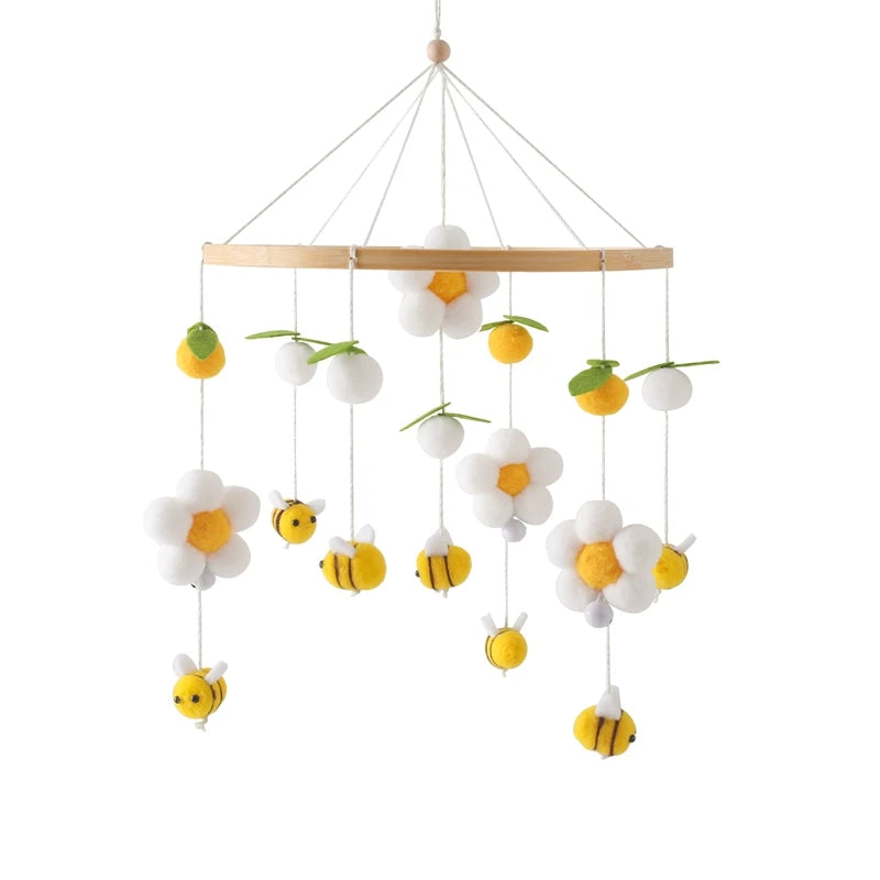Wooden Soothing Hanging Bed Bell