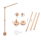 Wooden Soothing Hanging Bed Bell