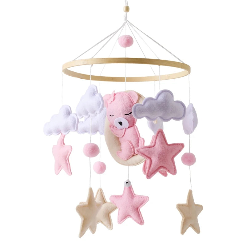 Wooden Soothing Hanging Bed Bell