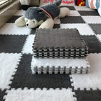 Soft Plush Crawling Interlocking Foam Playmat