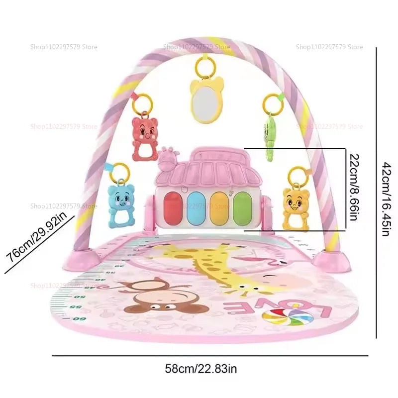 Baby Activity Gym Music Play Mats
