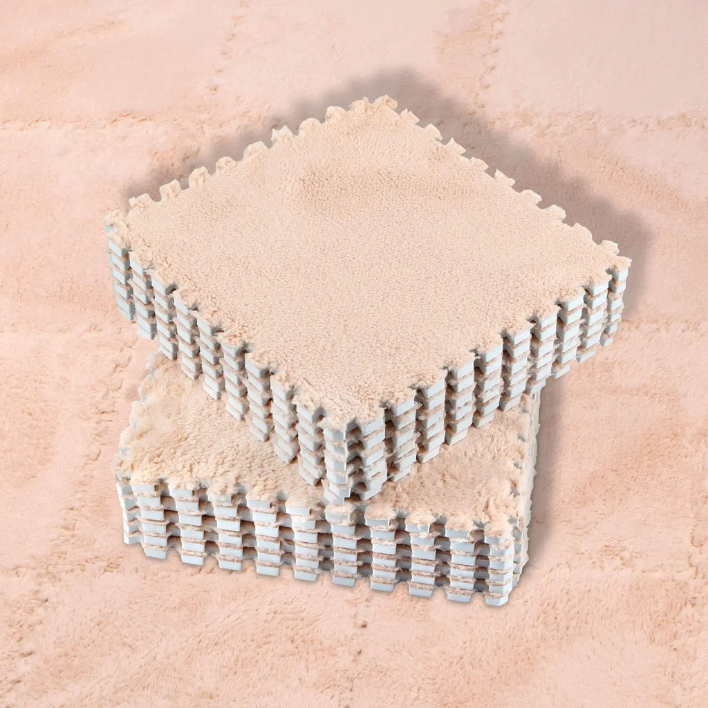 Soft Plush Crawling Interlocking Foam Playmat