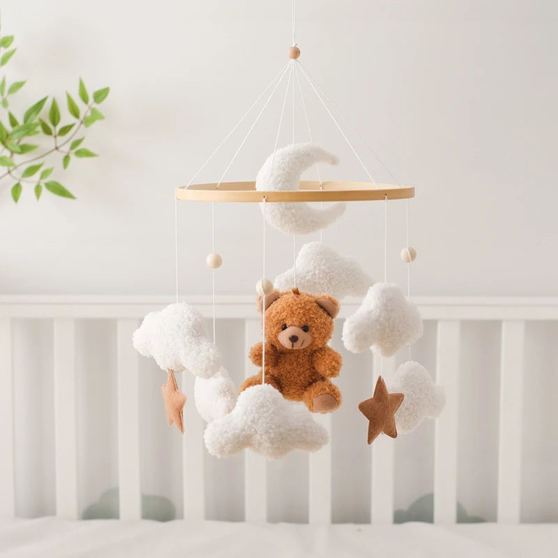 Wooden Soothing Hanging Bed Bell