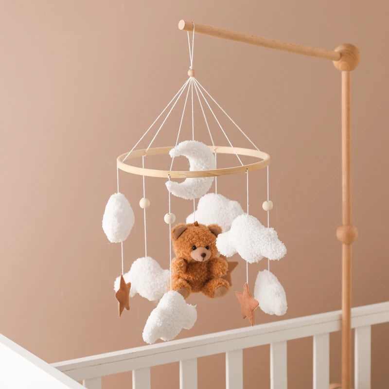 Wooden Soothing Hanging Bed Bell