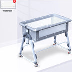 Multifunctional Baby Crib: Foldable and Adjustable